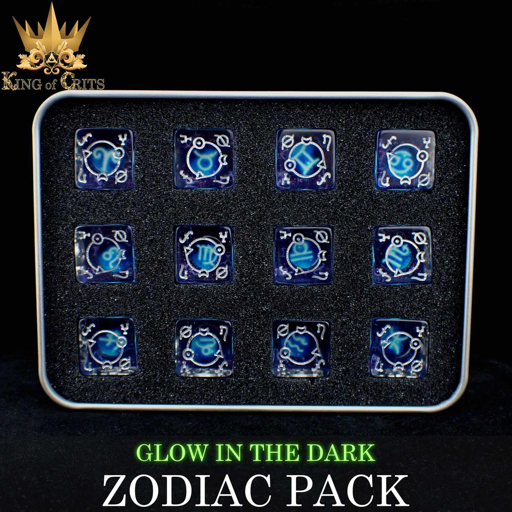Zodiac Pack 12D6 Dice Set (Gift Box) (Online Order Only)