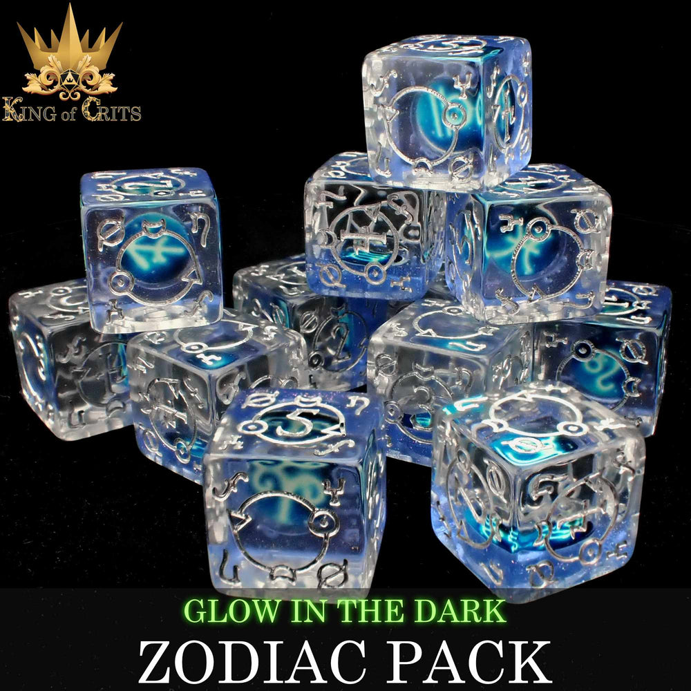 Zodiac Pack 12D6 Dice Set (Gift Box) (Online Order Only)