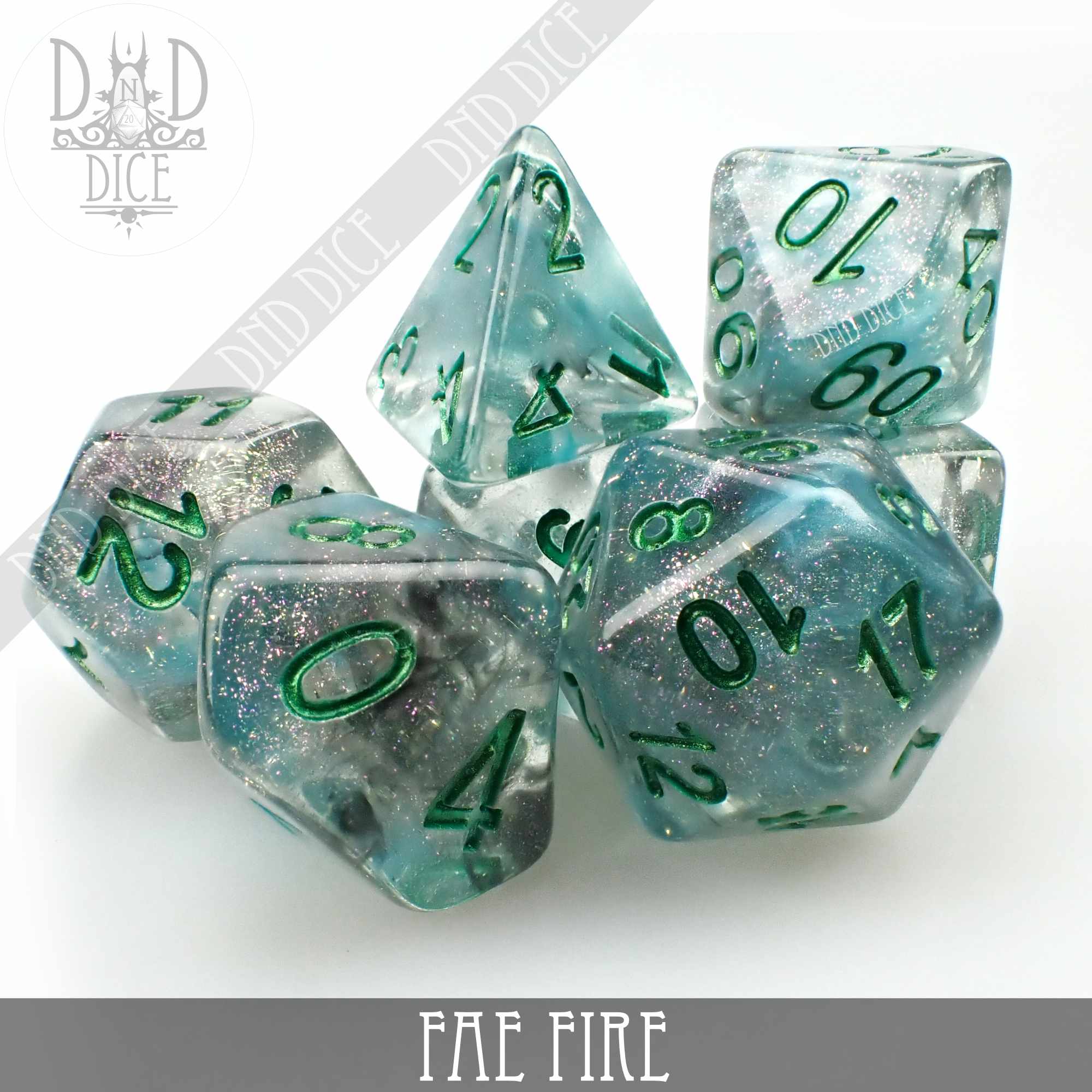 Fae Fire Dice Set (Online Order Only)