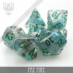 Fae Fire Dice Set (Online Order Only)
