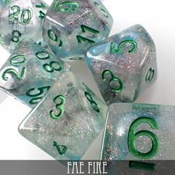 Fae Fire Dice Set (Online Order Only)