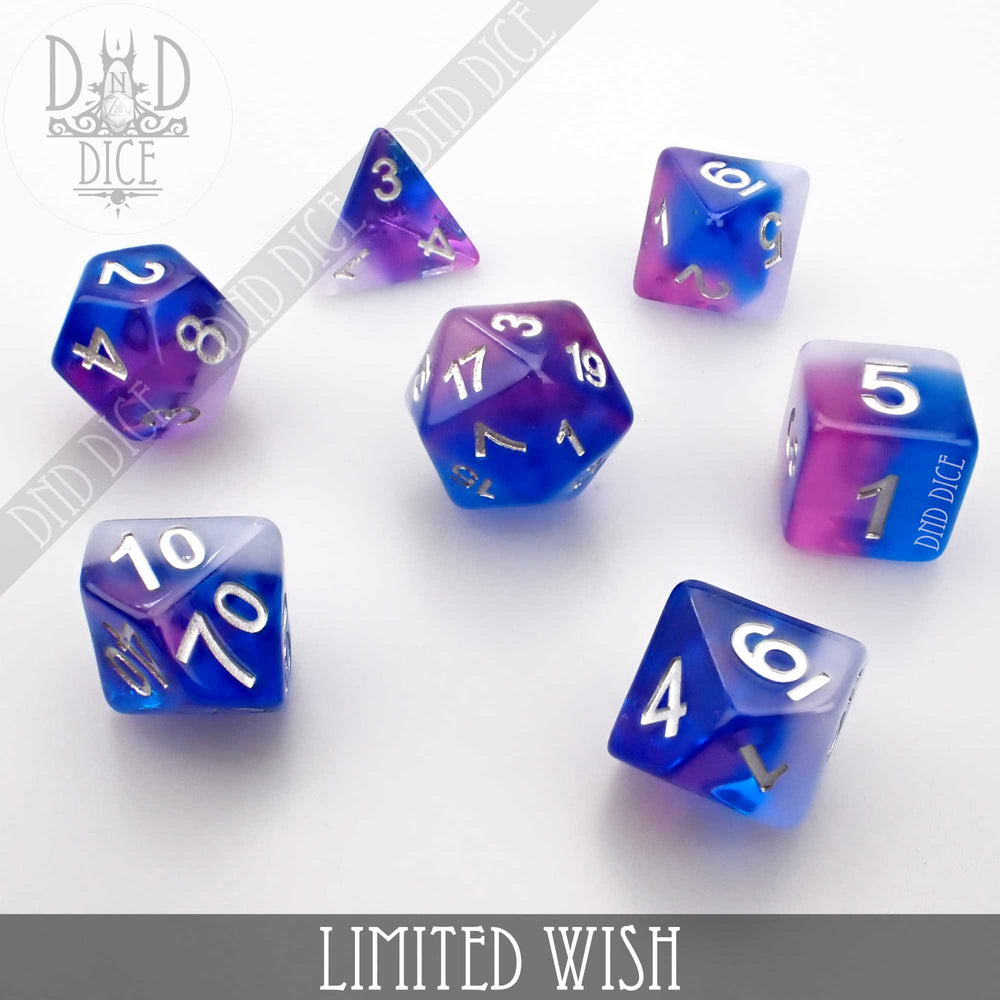 Limited Wish Dice Set (Online Order Only)