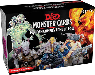 D&D: Monster Cards - Mordenkainen's Tome of Foes (ONLINE ORDER ONLY)
