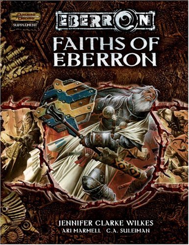 WOC9538172 D and D Faiths Of Eberron 3.5 Supplement Wizards of the Coast (ONLINE ORDER ONLY)
