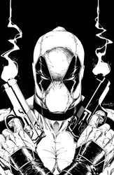 Wolverine #33 Virgin B&W Scott Williams Exclusive SDCC Limited Icon Var [INST]