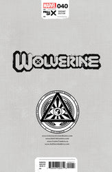 [Signed by Nathan Szerdy] WOLVERINE #40 [FALL] UNKNOWN COMICS NATHAN SZERDY EXCLUSIVE VIRGIN VAR [IN STOCK] (ONLINE ORDER ONLY)