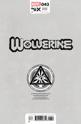 [Signed by Kaare Andrews] WOLVERINE 43 UNKNOWN COMICS KAARE ANDREWS EXCLUSIVE VIRGIN VAR [IN STOCK] (ONLINE ORDER ONLY)