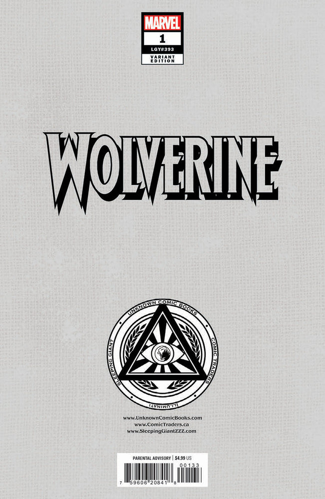 Wolverine #1 Unknown Comics Dell’Otto Exclusive Var (09/11/2024) (ONLINE ORDER ONLY)