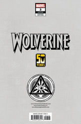 WOLVERINE #3 UNKNOWN COMICS MICO SUAYAN CONNECTING COVER EXCLUSIVE VIRGIN VAR (11/20/2024) (ONLINE ORDER ONLY)