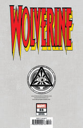 Wolverine #88 Unknown Comics David Nakayama Facsimile Virgin Exclusive Color Bleed Var (07/24/2024) (ONLINE ORDER ONLY)