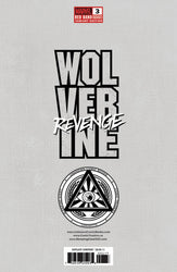 [Signed by Hickman] Wolverine: Revenge - Red Band #3 Unknown Comics Andrews Convention Exclusive Var Explicit Content [INST] (ONLINE ORDER ONLY)