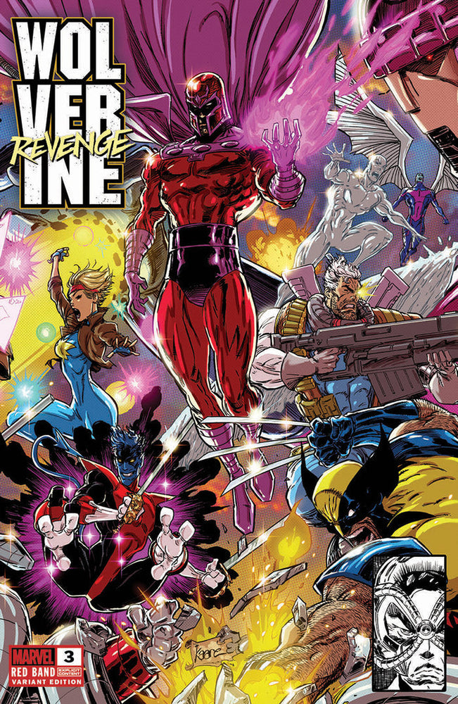 [Signed by Hickman] Wolverine: Revenge - Red Band #3 Unknown Comics Andrews Convention Exclusive Var Explicit Content [INST] (ONLINE ORDER ONLY)
