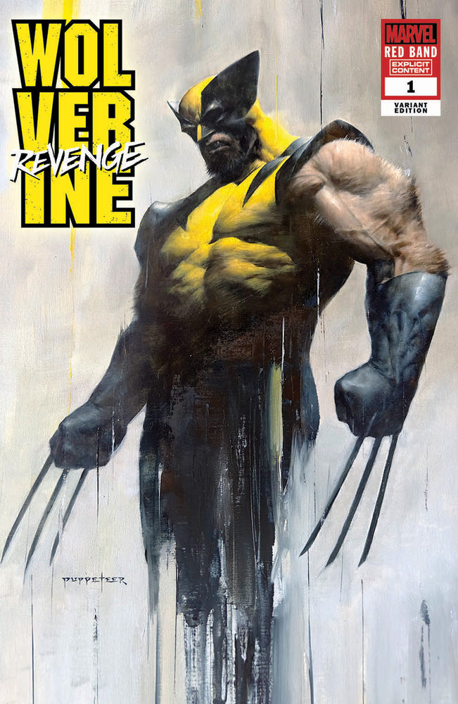 Wolverine: Revenge - Red Band #1 Unknown Comics Puppetter Lee Exclusive Var  [Polybagged] Explicit Content (08/21/2024) (ONLINE ORDER ONLY)