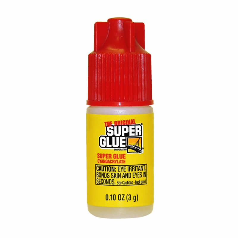 WONDS046 Super Glue 2 Pack 2 X .10oz (3g) Bottles (ONLINE ORDER ONLY)