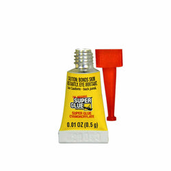 WONDS049 Super Glue Single Use 4 Pack .01oz (.5g) Tubes (ONLINE ORDER ONLY)