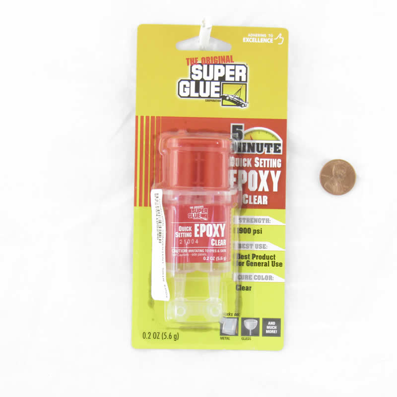 WONDS056 Convenient 5 Minute 0.2 Ounce Quick Setting Clear Epoxy (ONLINE ORDER ONLY)