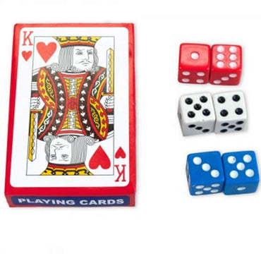 WONDSGO010 Playing Card Deck with 6 Dice Wondertrail (ONLINE ORDER ONLY)