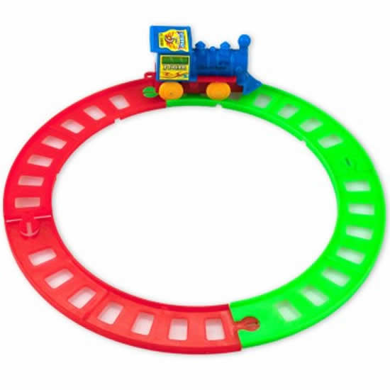 WONDSOC259 Wind Up Train and Track Toy Play Set Wondertrail (ONLINE ORDER ONLY)