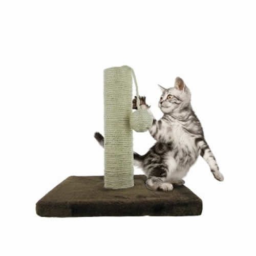 WONDSOD425 Wooden Cat Scratch and Play Post Wondertrail (ONLINE ORDER ONLY)