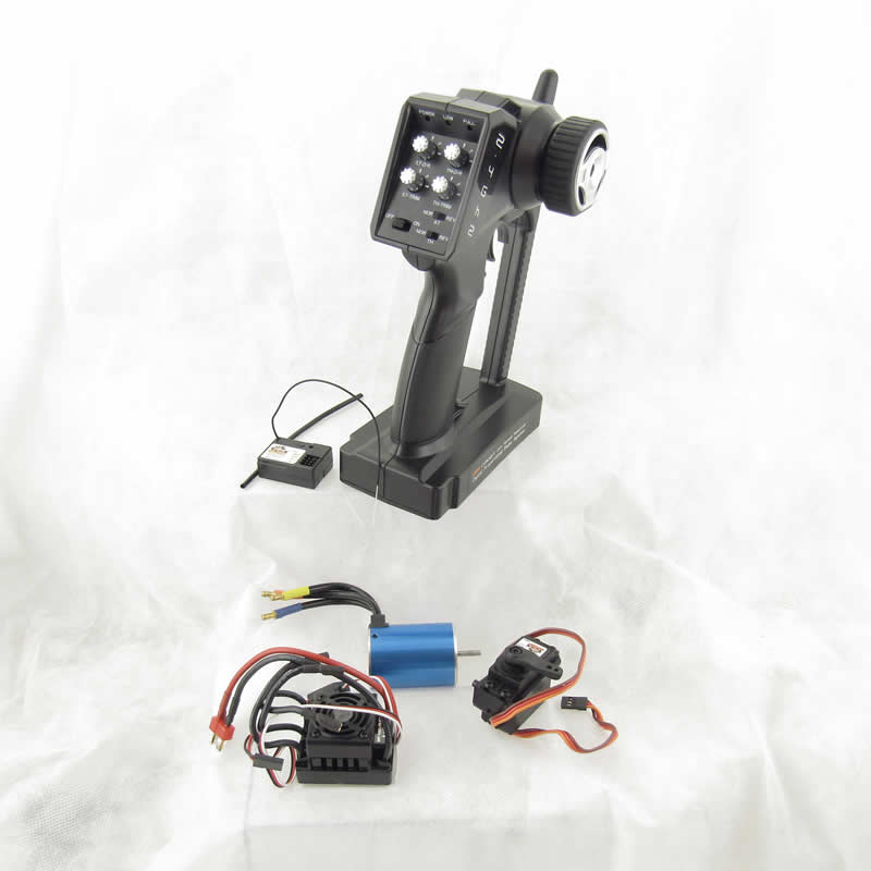 WONELCSTART1 Brushless 1/10 Scale RC Truck, Car and Boat Electronics Starter Kit (ONLINE ORDER ONLY)