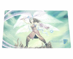 WONPM03 Earthy Angel With Sword Playmat With Wondertrail Logo (ONLINE ORDER ONLY)