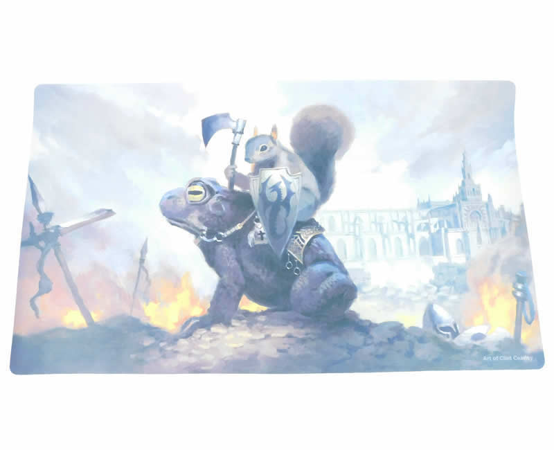 WONPM04 Squirl Knight Riding a Frog Playmat Wondertrail (ONLINE ORDER ONLY)