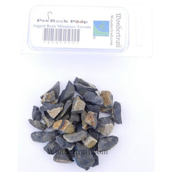 WONPRP2 Jagged Rock Miniature Terrain Pet Rock Poop Series (ONLINE ORDER ONLY)