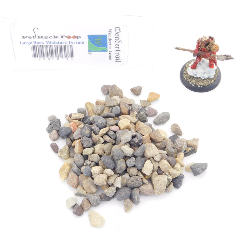 WONPRP3 Large Rock Miniature Terrain Pet Rock Poop Series (ONLINE ORDER ONLY)