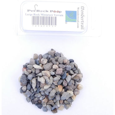 WONPRP3 Large Rock Miniature Terrain Pet Rock Poop Series (ONLINE ORDER ONLY)