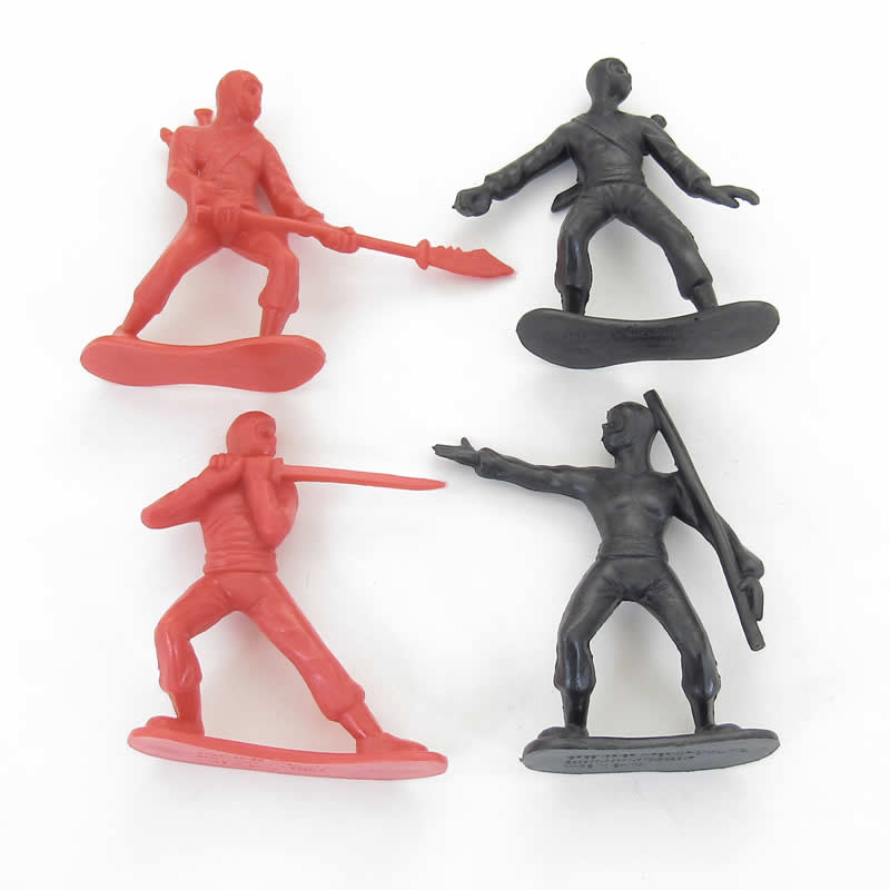WONSI36434 Ninja Action Figures 4 Pack Wondertrail (ONLINE ORDER ONLY)