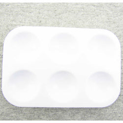 WONST003 Paint Palettes with 6 Paint Wells 3 3/8 X 6 1/8in Pack Of 3 (ONLINE ORDER ONLY)