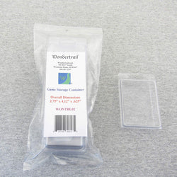 WONTBL02 Game Storage Container 2.75x4.12x.625 Pack of 5 Wondertrail (ONLINE ORDER ONLY)