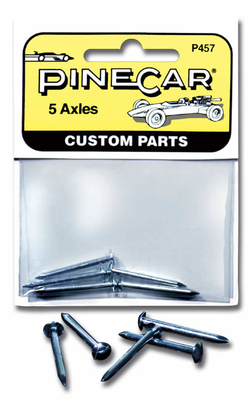 WOOP457 Pinecar Axle Nails by Woodland Scenics (ONLINE ORDER ONLY)