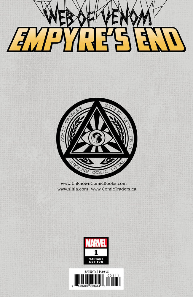 Web Of Venom Empyres End #1 Unknown Comics Ken Lashley Exclusive Var (10/14/2020) (11/04/2020) (ONLINE ORDER ONLY)