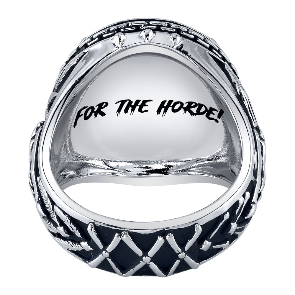 World of Warcraft X RockLove Horde Signet Ring (ONLINE ORDER ONLY)