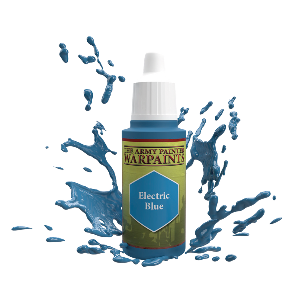 Army Painter Warpaints: Electric Blue 18ml (ONLINE ORDER ONLY)
