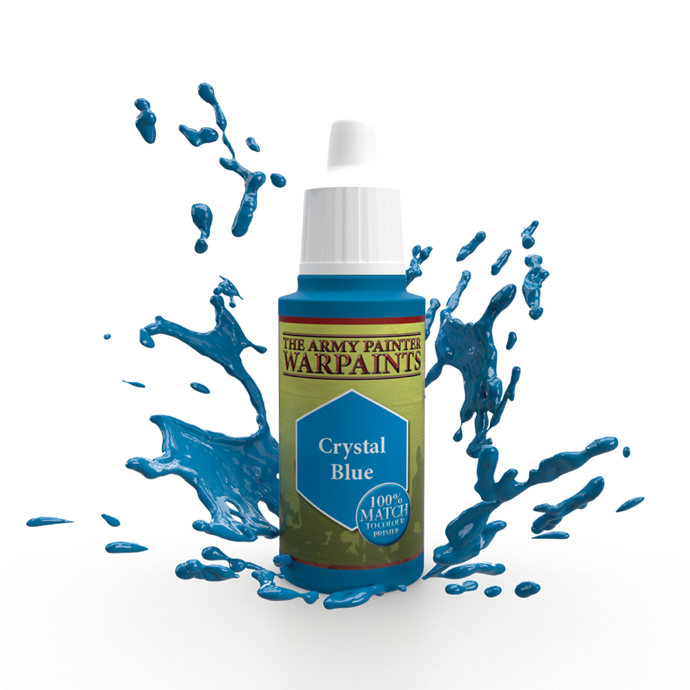 Army Painter Warpaints: Crystal Blue 18ml (ONLINE ORDER ONLY)