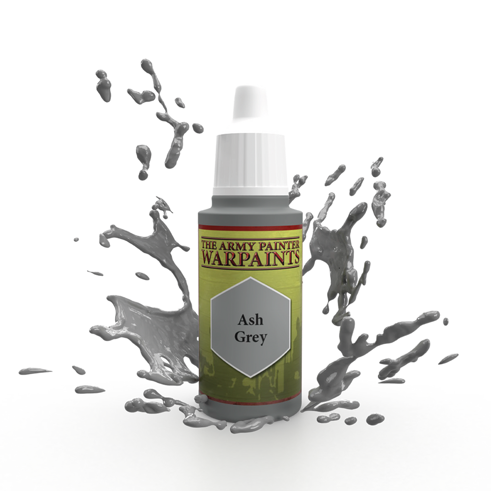 Army Painter Warpaints: Ash Grey 18ml (ONLINE ORDER ONLY)