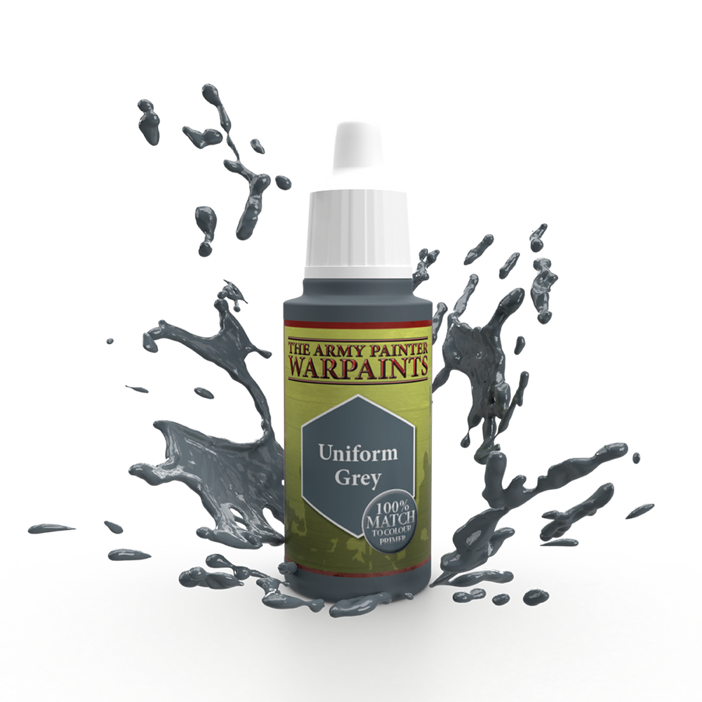 Army Painter Warpaints: Uniform Grey 18ml (ONLINE ORDER ONLY)