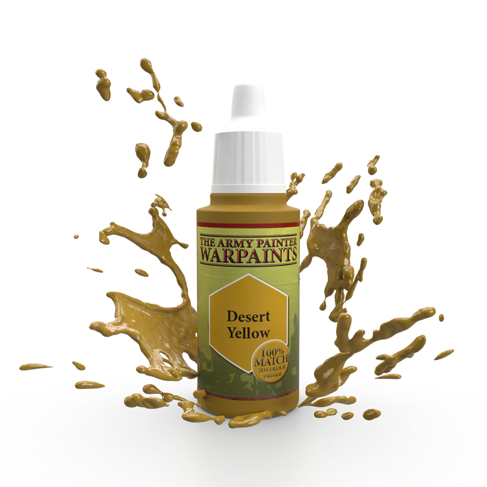 Army Painter Warpaints: Desert Yellow 18ml (ONLINE ORDER ONLY)