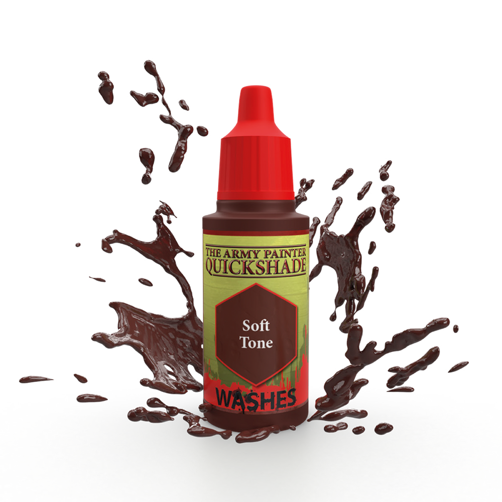 Army Painter Warpaints: Quick Shade - Soft Tone Ink 18ml (ONLINE ORDER ONLY)