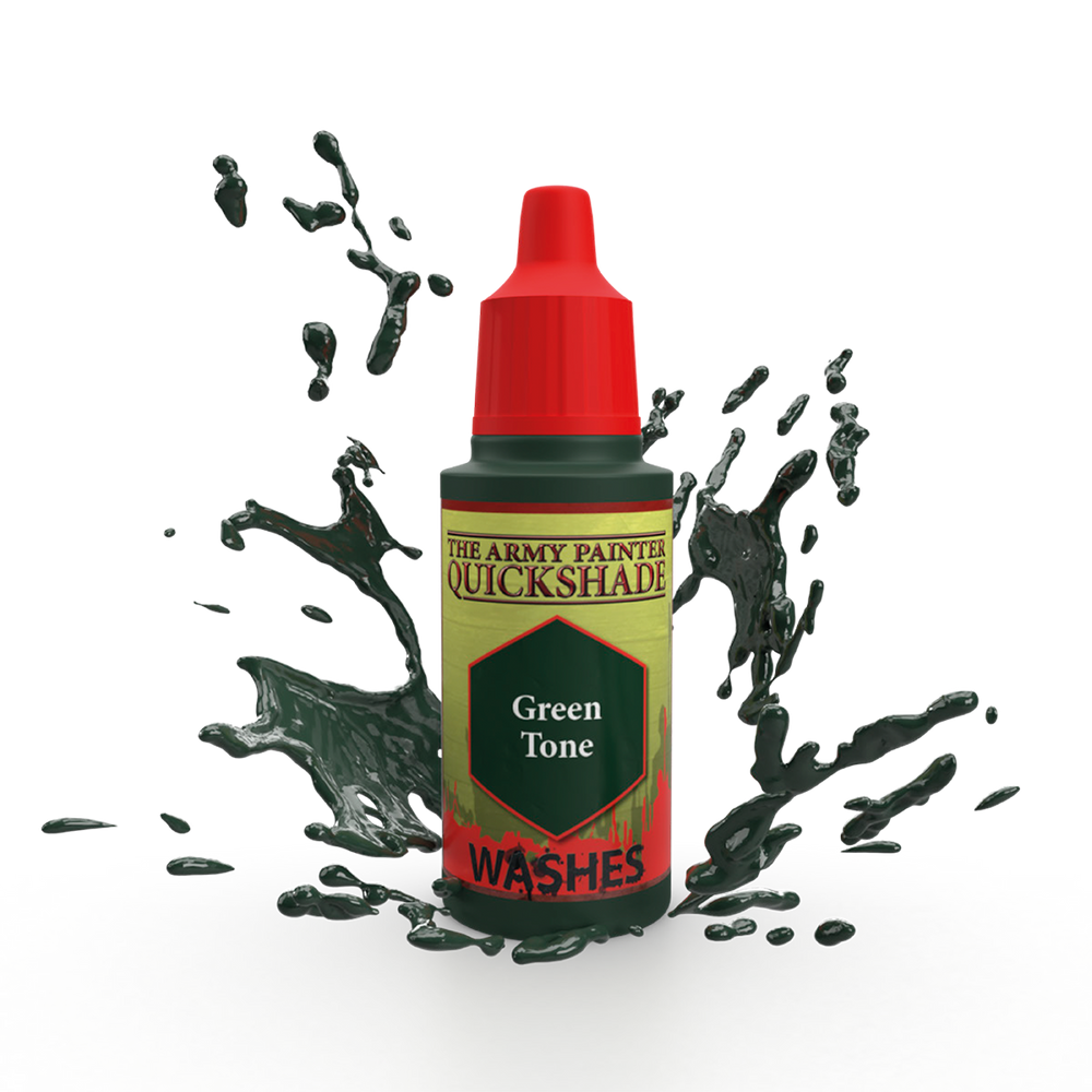 Army Painter Warpaints: Quick Shade - Green Tone Ink 18ml (ONLINE ORDER ONLY)