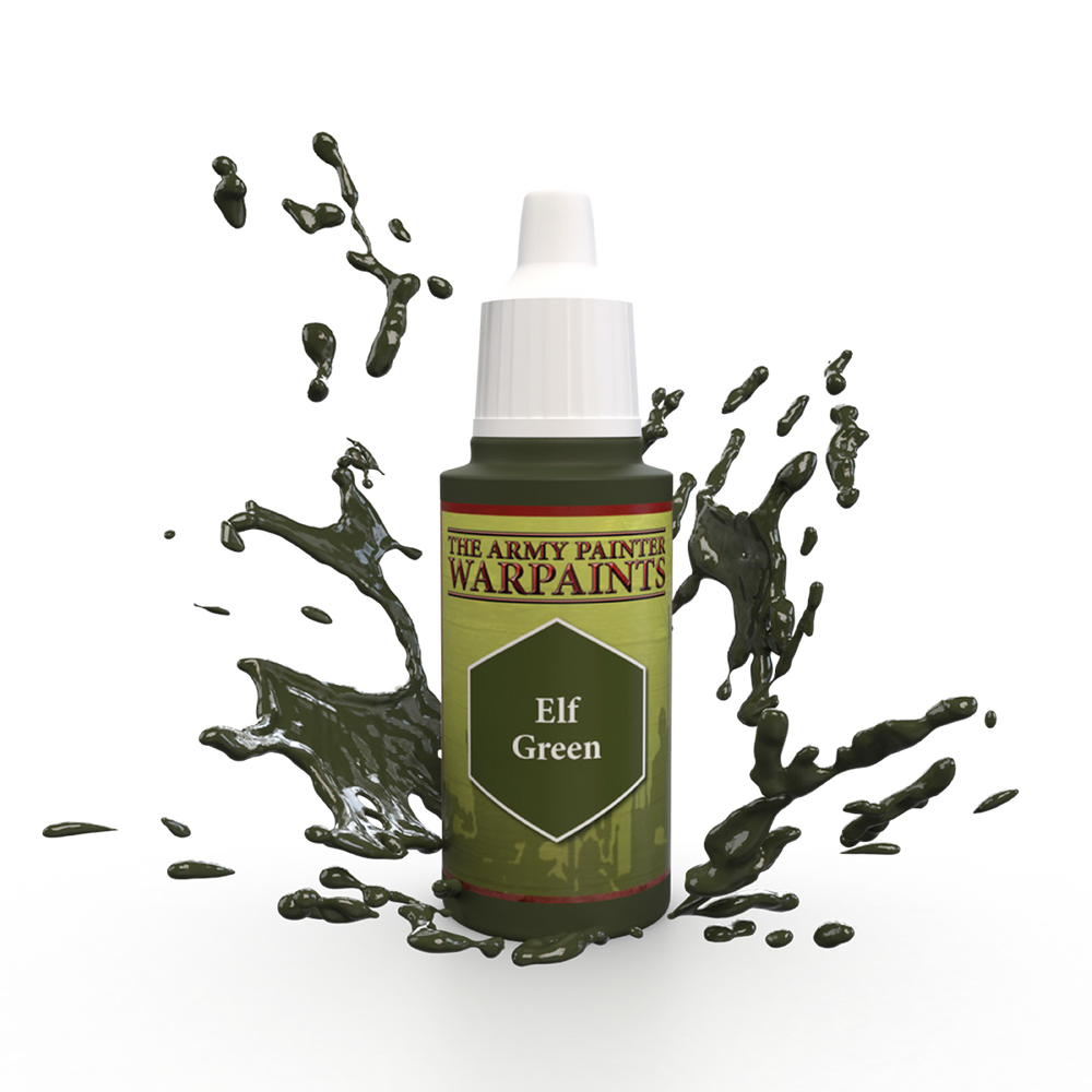 Army Painter Warpaints: Elf Green 18ml (ONLINE ORDER ONLY)