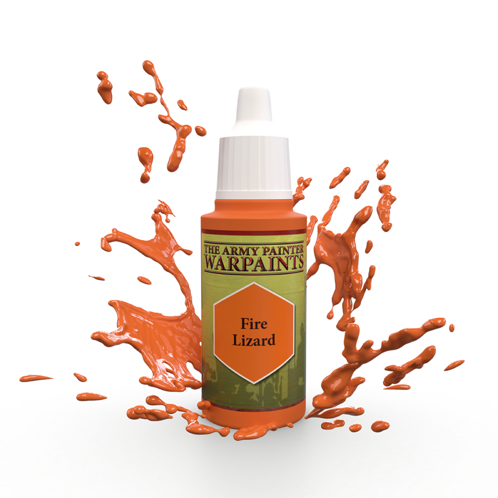 Army Painter Warpaints: Fire Lizard 18ml (ONLINE ORDER ONLY)