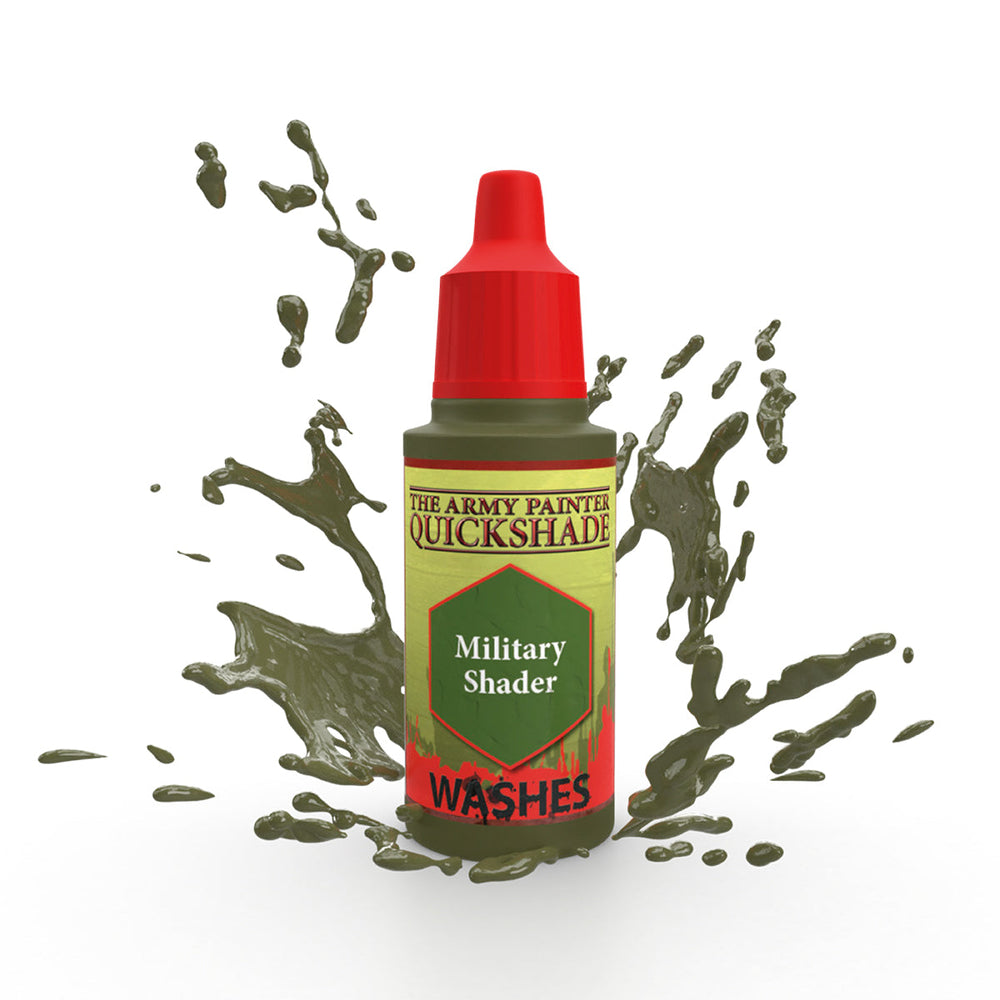 Army Painter Warpaints: Quick Shade - Military Shader 18ml (ONLINE ORDER ONLY)