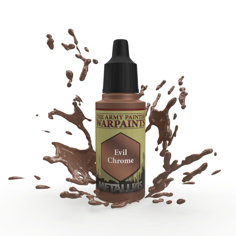 Army Painter Warpaints: Metallics - Evil Chrome 18ml (ONLINE ORDER ONLY)
