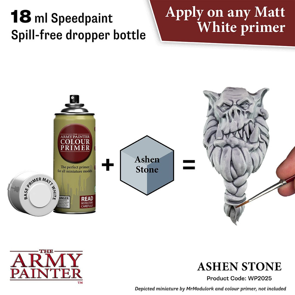 Army Painter Warpaints Speedpaint 2.0: Ashen Stone 18m (ONLINE ORDER ONLY)