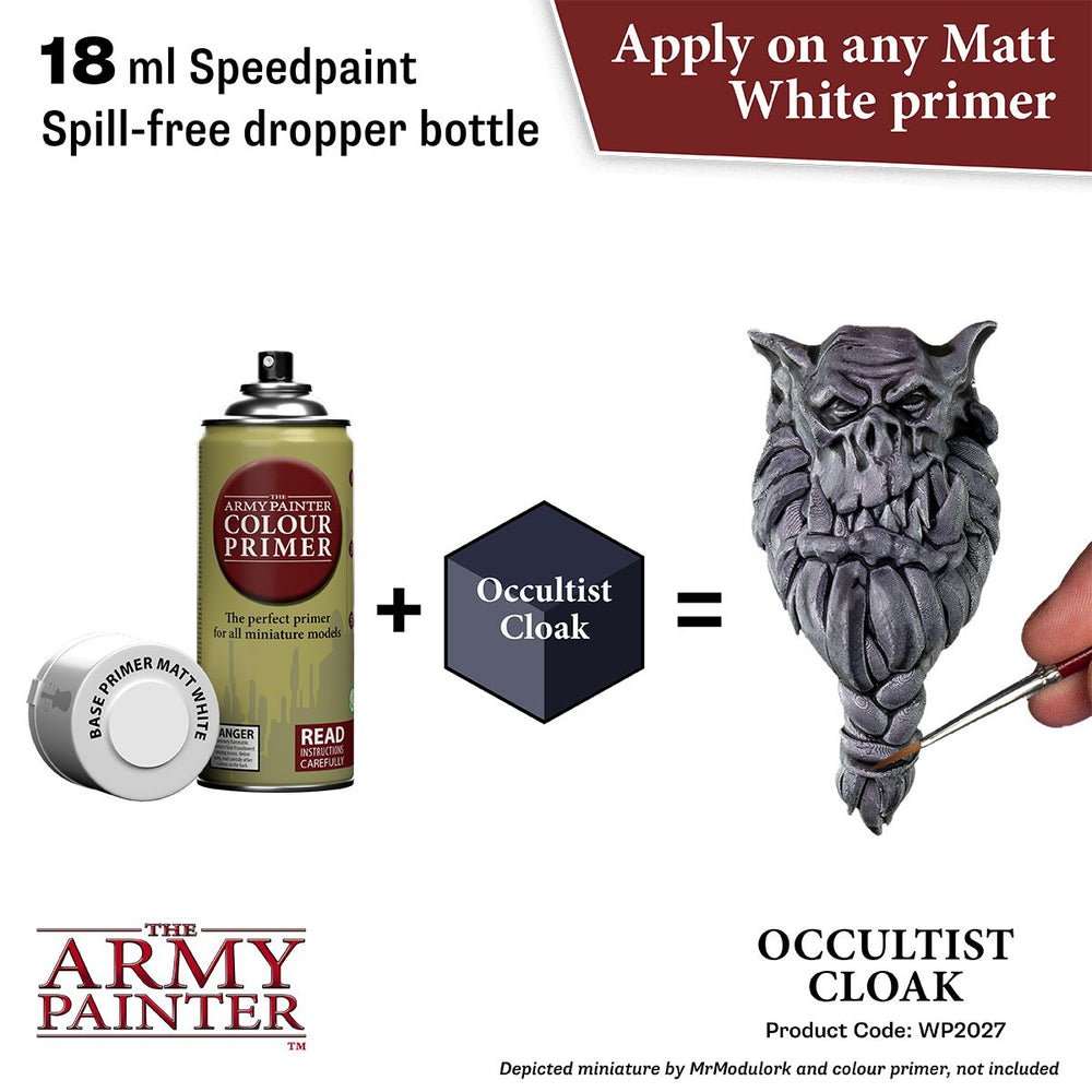Army Painter Warpaints Speedpaint 2.0: Occultist Cloak 18m (ONLINE ORDER ONLY)