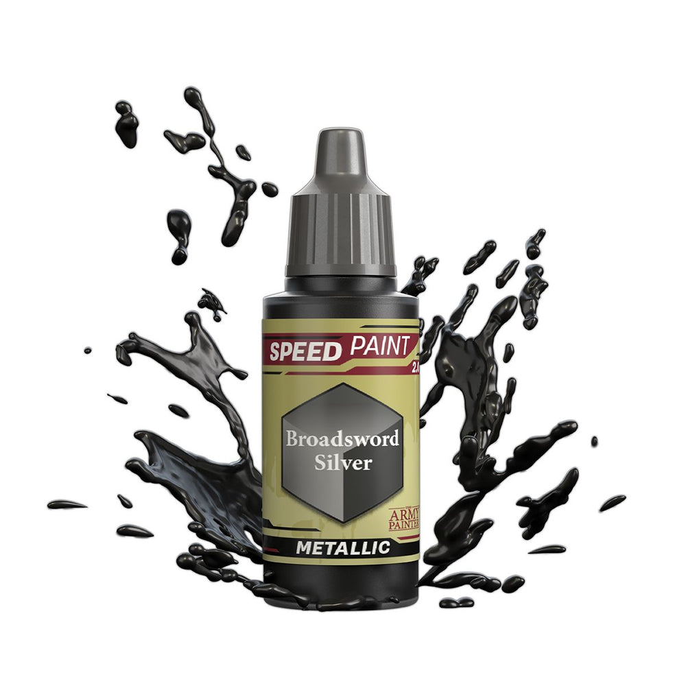 Army Painter Warpaints Speedpaint 2.0: Broadsword Silver 18ml (ONLINE ORDER ONLY)
