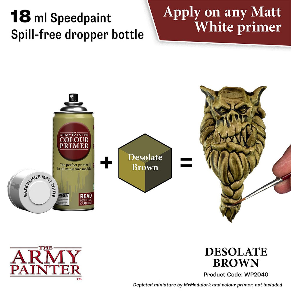 Army Painter Warpaints Speedpaint 2.0: Desolate Brown 18ml (ONLINE ORDER ONLY)